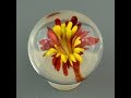 Frit Implosion Soft Glass Marble