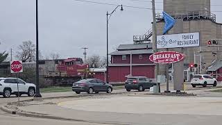 BNSF 785 West in Princeton, IL 4/1/26