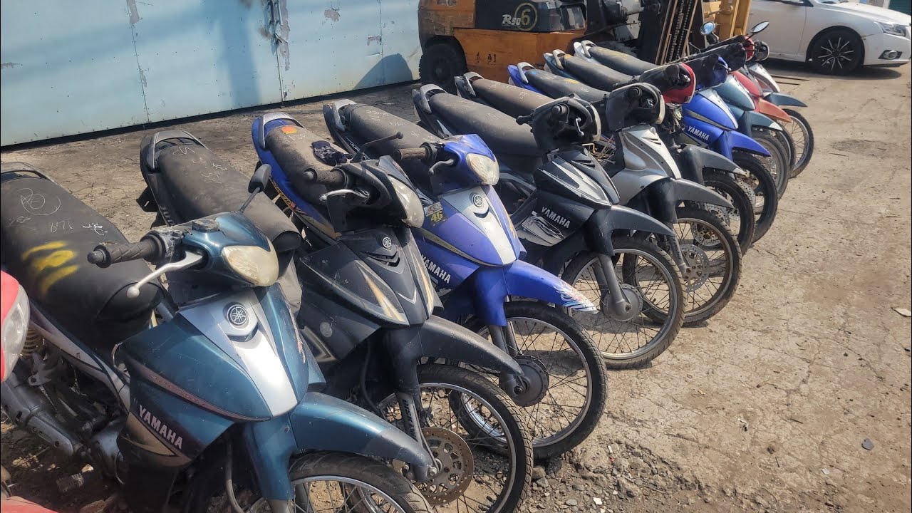 XE PHÊ LIỆU VỀ NHIỀU ACE CẦN ĐỒ GÌ CỨ GHÉ XEM BÃI XE CŨ MỸ THO TG