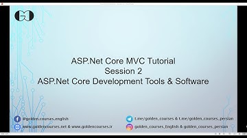 آموزش جامع ASP.NET Core MVC جلسه دوم ابزار و نرم‌افزارهای توسعه
