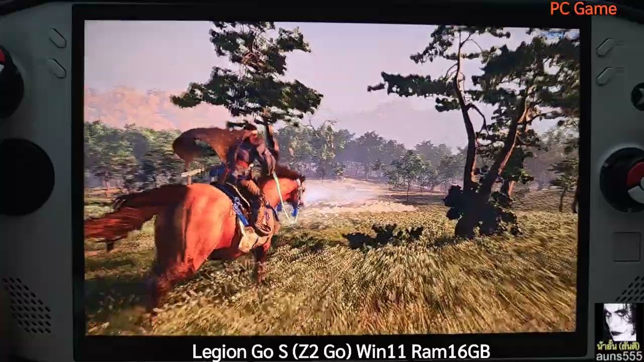 Legion Go S (Z2 Go) Test Ghost of tsushima (PC)
