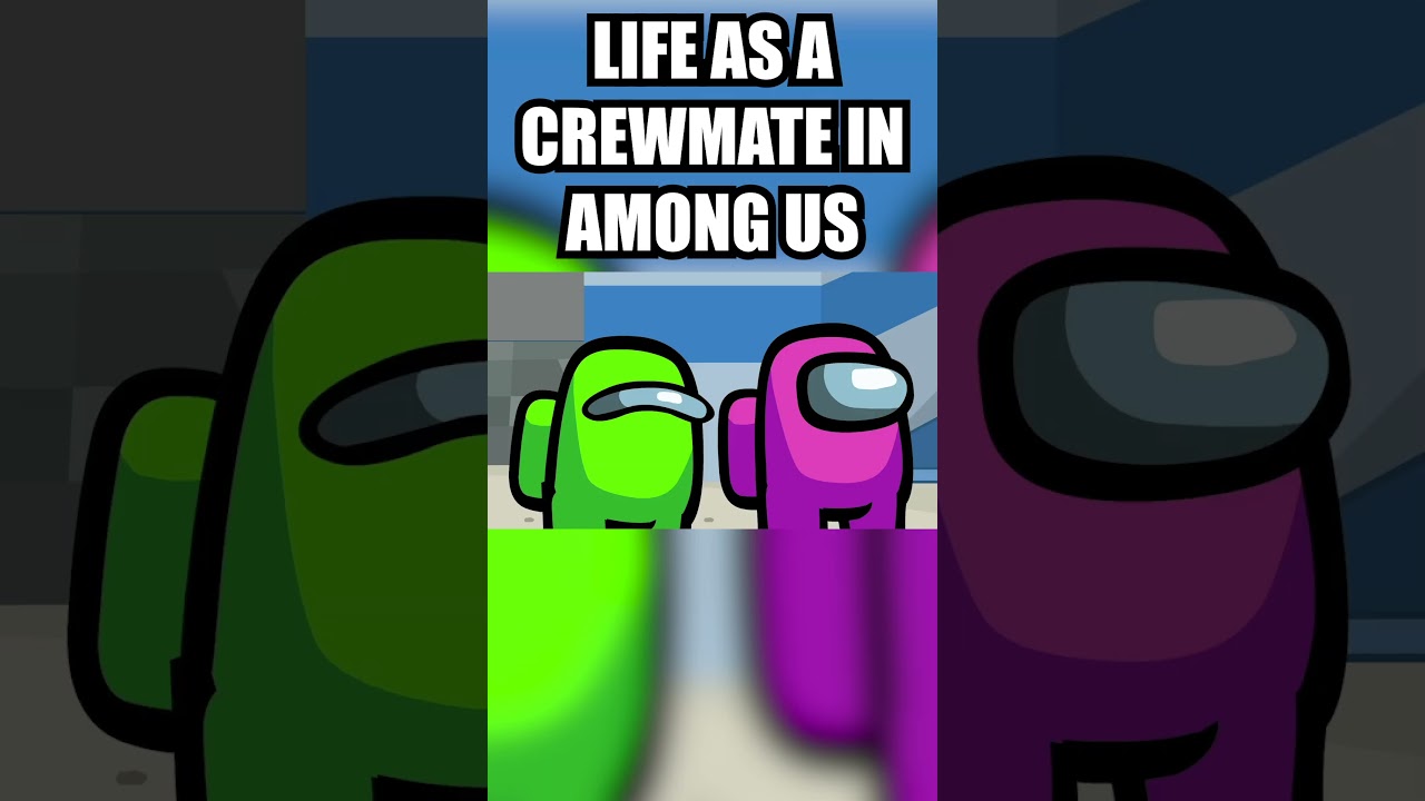 Life as a crewmate in Among Us... #amongus #shorts