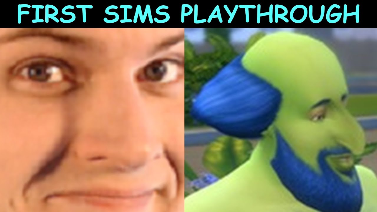 FIRST SIMS PLAYTHROUGH! (Highlights) - YouTube