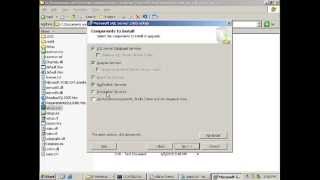 How to install SQL Server 2005