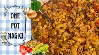 One Pot Magic! ~ My Delicious Goulash Recipe!