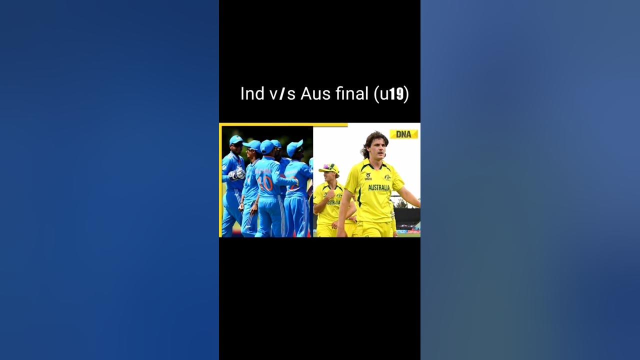 India vs Australia under 19 final all the best india team cricket indiancricket tu19 