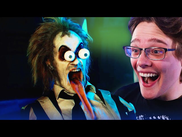 BEETLEJUICE BEETLEJUICE Official Trailer REACTION! class=