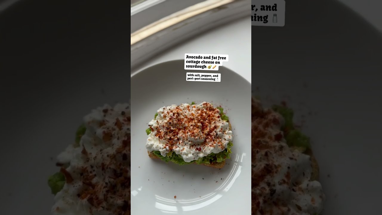 A Little Breakfast Clip That Is My Summer Hyper Obsession Avocadotoast Cottagecheese