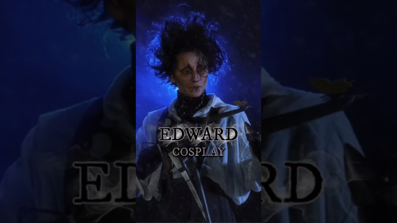 My 8th costume this month!  #makeupartist #halloween #edwardscissorhands  #spookyseason #cosplay