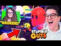 STREAMSNIPERO LA MIA RAGAZZA YOUTUBER SU STUMBLE GUYS CON PACMAN!!