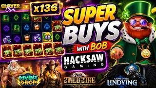 HACKSAW GAMING SUPER BONUS BUYS | CAN WE BUY A BIG WIN ON 4 SCATTERS? screenshot 1