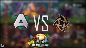 Alliance vs NiP -  ESL One Los Angeles 2020 ~ DOTA 2 ~ highlights ~