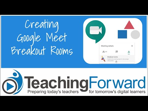 Video Google Meet Breakout Rooms - youtube