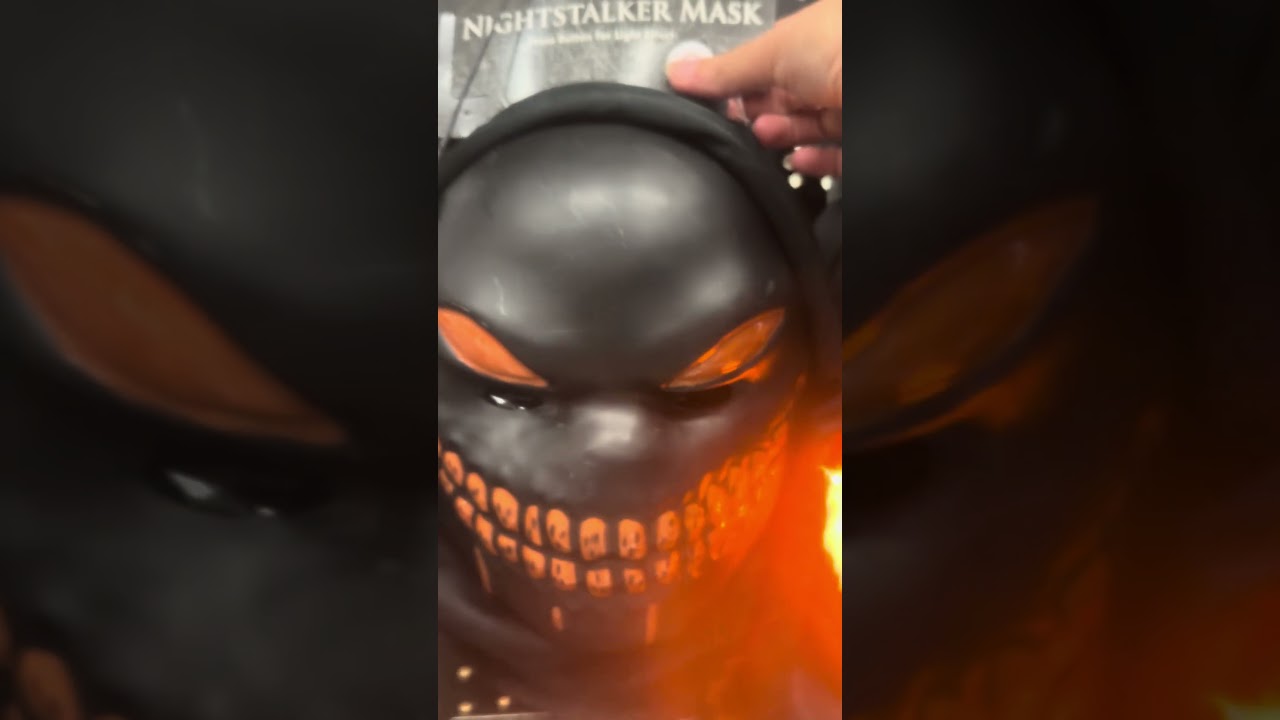 Spirit Halloween Light Up Masks 2024 