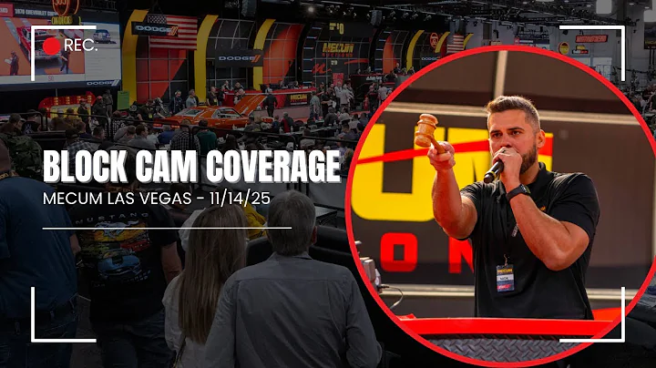 Mecum Las Vegas Live Block Cam: Friday, Nov. 14, 2025
