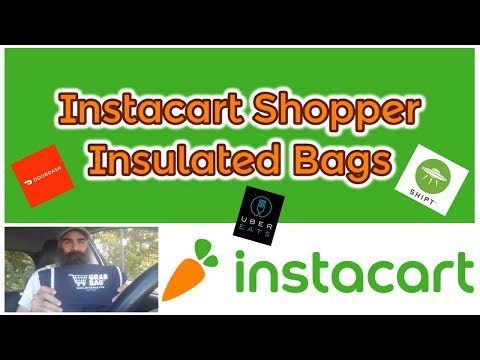 instacart thermal bags