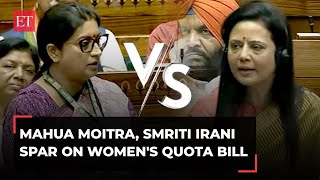 Mahua Moitra vs Smriti Irani: TMC MP cites India's poor global ranking, minister fact checks her