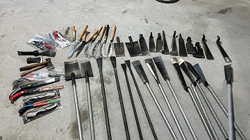 Thuổng dầm cổ cò dầm bản thẳng dầm chuối mai xà beng giá rẻ chất