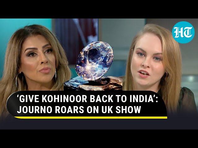 ‘Kohinoor Is From India’: Journalist fact-checks UK anchor amid debate on Crown Jewels | Watch class=