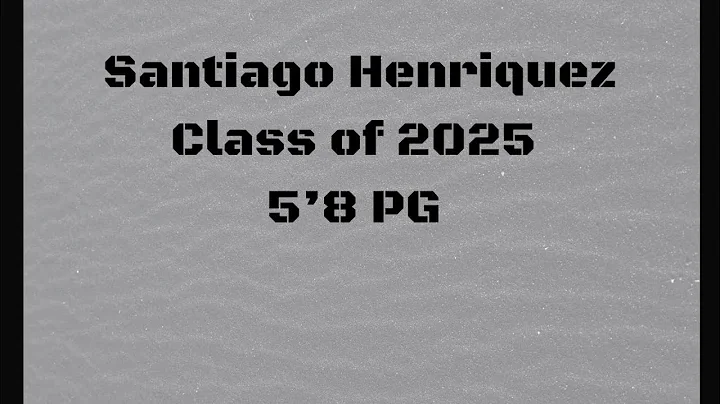 Santiago Henriquez (2025 PG) Team Camp Highlights