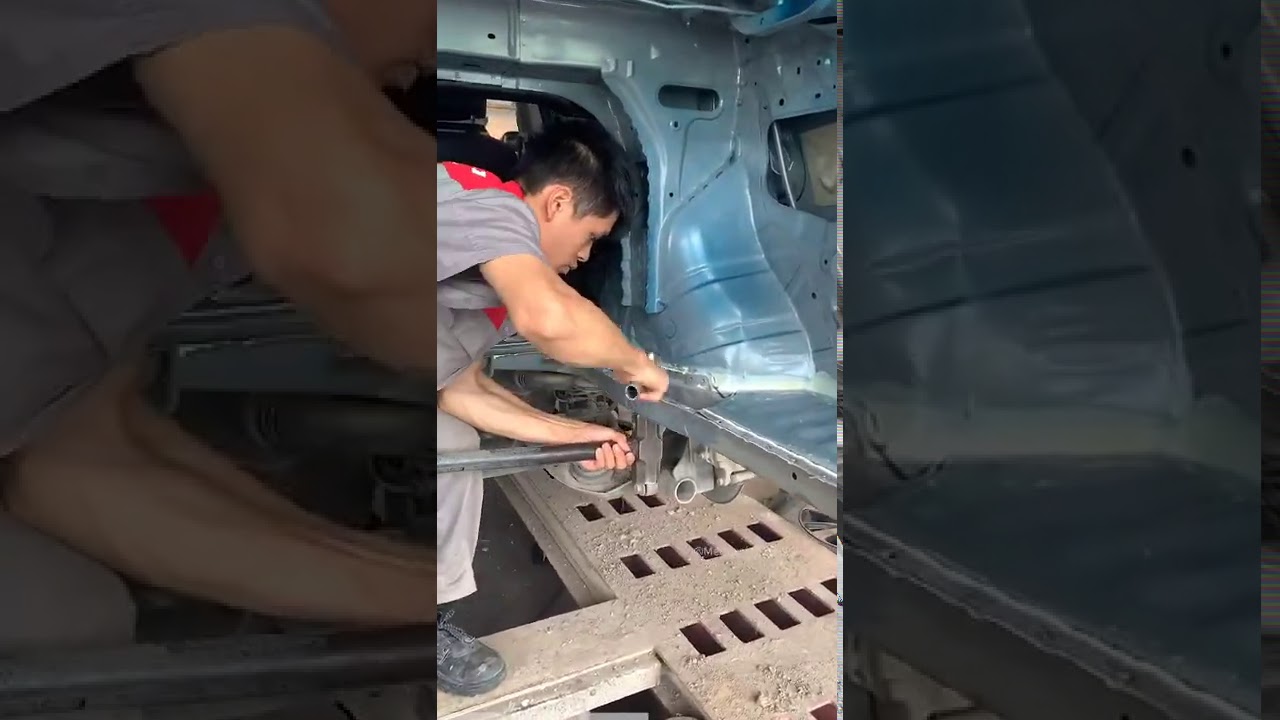 Nissan Lannia Chain Collision Crash | Restoration Accident Car