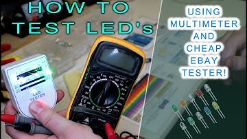 How to test LED