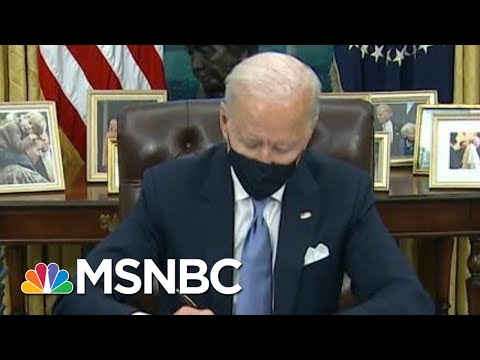 Biden Signs Executive Orders; Set To Announce National Covid Strategy | Morning Joe | MSNBC