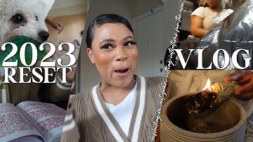 2023 RESET VLOG | reflecting on the past & setting goals and intentions for the new year