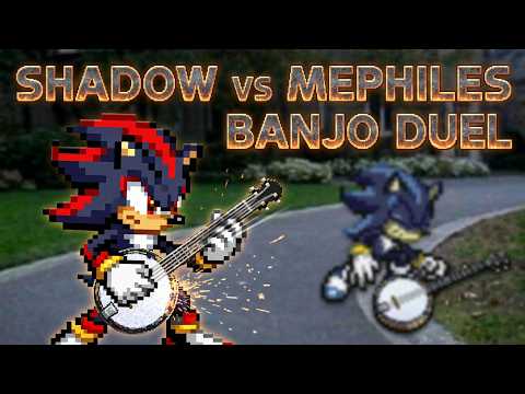 Shadow vs Mephiles   Banjo Duel