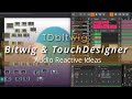 Audio Reactive with TDbitwig - Bitwig & TouchDesigner Integration