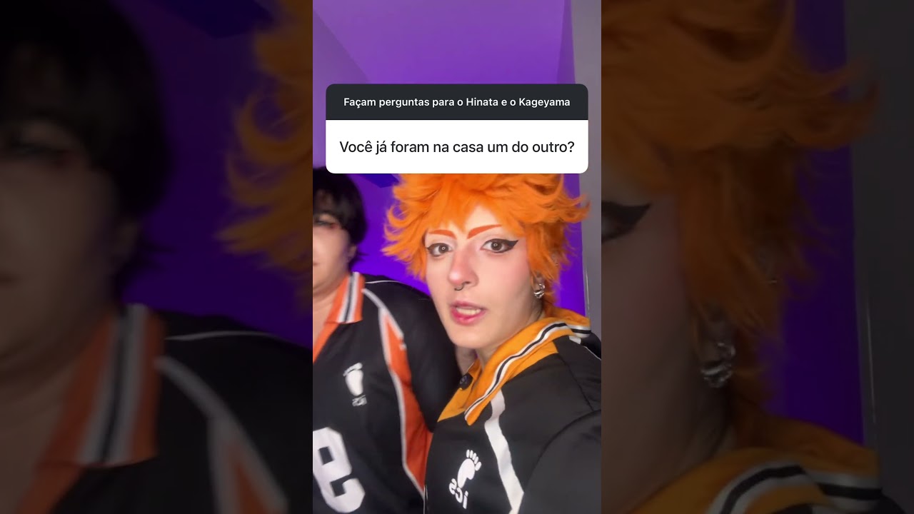 Hinata disfarça tão bem #hinata #kageyama #haikyuu