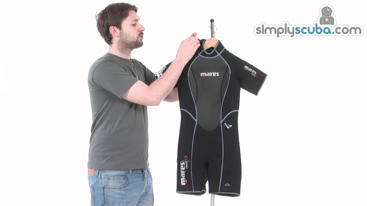 Mares Reef Shorty She Dives 2 5mm Wetsuit- www.simplyscuba.com - YouTube