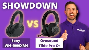 SHOWDOWN Sony XM4 VS. Orosound Tilde Pro Noise Cancelling Headphones  LIVE MIC TEST!