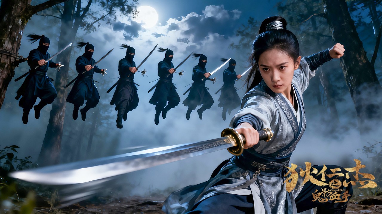 日本忍者偷襲一個弱女子，卻不料她是“神探狄仁傑”的第一金牌女保鏢，分分鐘反殺敵人！古裝武俠動作電影 HD