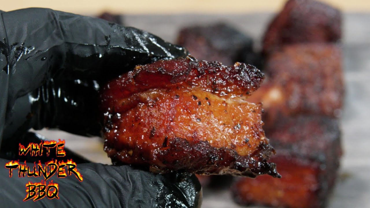 how to make PORK BELLY BURNT ENDS YouTube