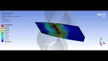 Rolling Operation Simulation using ANSYS Workbench (Static)