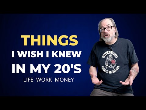 Things I wish I knew in my 20s