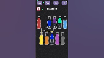 Water sort puzzle gameplay #Shorts