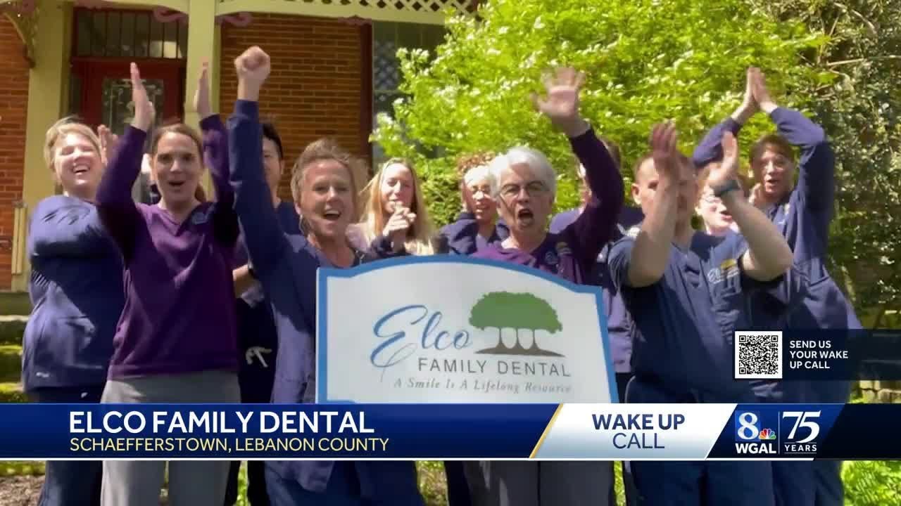 Elco Family Dental share a Wake Up Call for WGAL News 8 Today YouTube