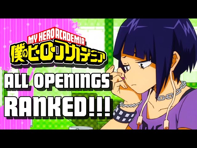 Every My Hero Academia Opening, Ranked According To Spotify Streams