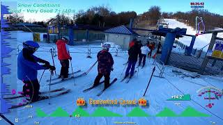 Ski Liberty⛷️🏔️⛷️Opening Day Dec 20 2025 ~24-31°f 8 early morning runs