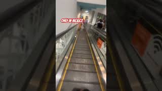 When in Mexico let the escalator do the work! #shoppingwithSMO