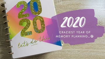2020 Memory Planner Flip Through