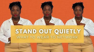 What I Wear to Networking Events as an Introvert