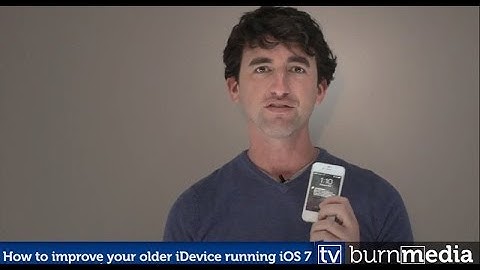 How to improve the speed of your older iPhone running iOS 7