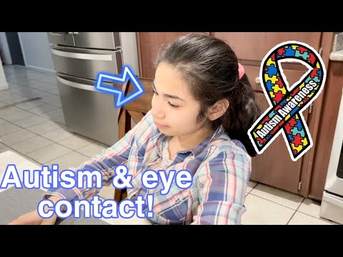 Autism and eye contact! | ASD |Potty training! | Autistic girl wears diaper! | Autism life with Ashy