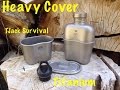 Ultimate Survival Water!  Titanium Heavy Cover Canteen Cup and lid review