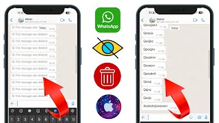 iPhone'da WhatsApp Silinen Mesajları Nasıl Görülür || Silinen WhatsApp Mesajlarını Kurtarma (ios) screenshot 4