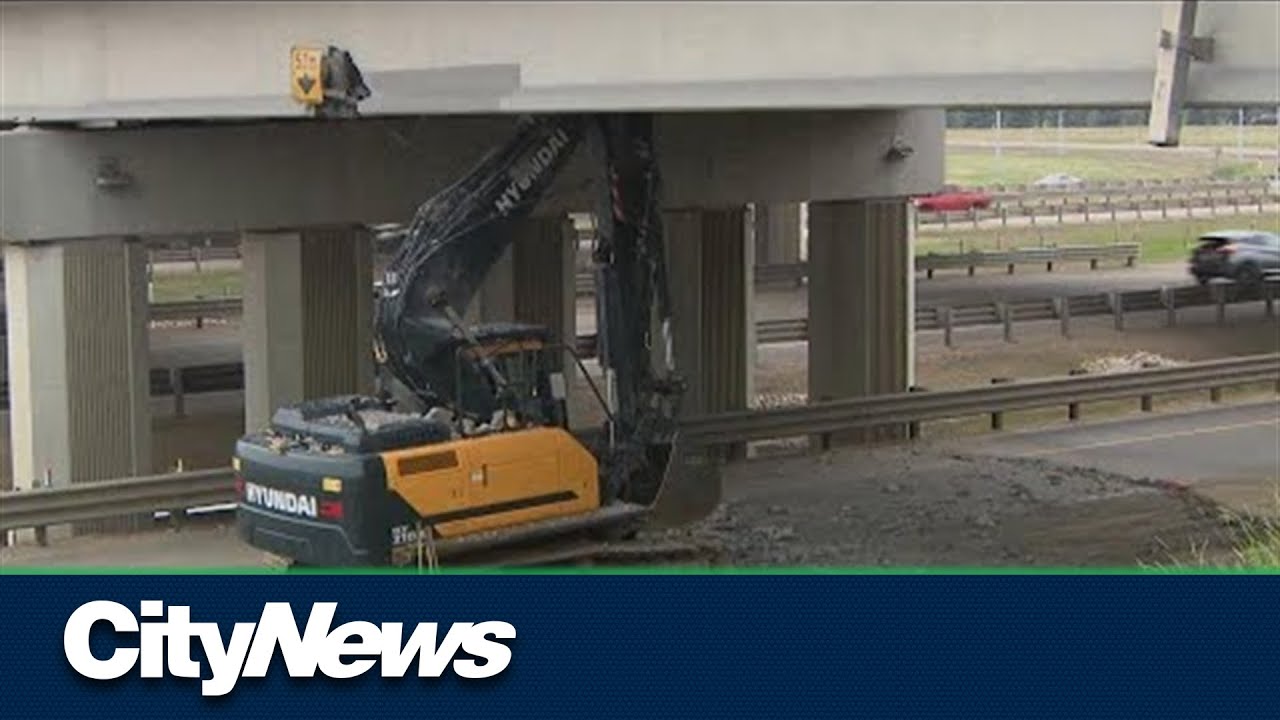 Whitemud overpass along Anthony Henday Drive shut down by collision