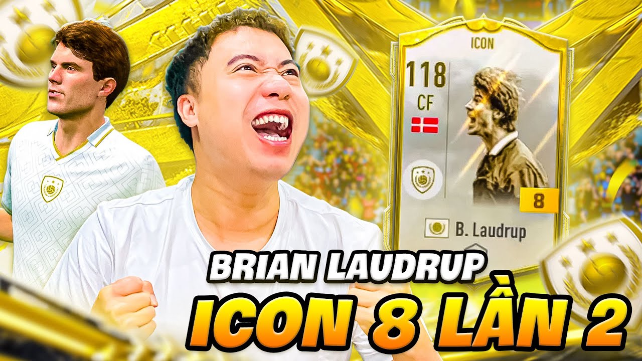 Vodka Quang | Chinh phục ICON màu vàng thứ 2 với Brian Laudrup ICON +8 ...